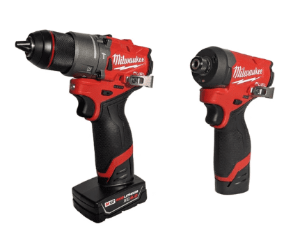 M12 FUEL 12-Volt Lithium-Ion Brushless Cordless Hammer Drill and Impact Driver Combo Kit W/2 Batteries and Bag (2-Tool) 72 Ratings 4.6 STARS